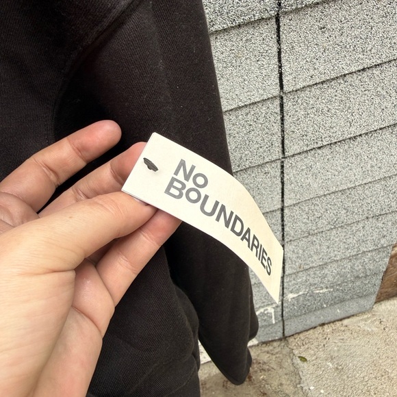 No Boundaries Charcoal Hoodie - Picture 4 of 4